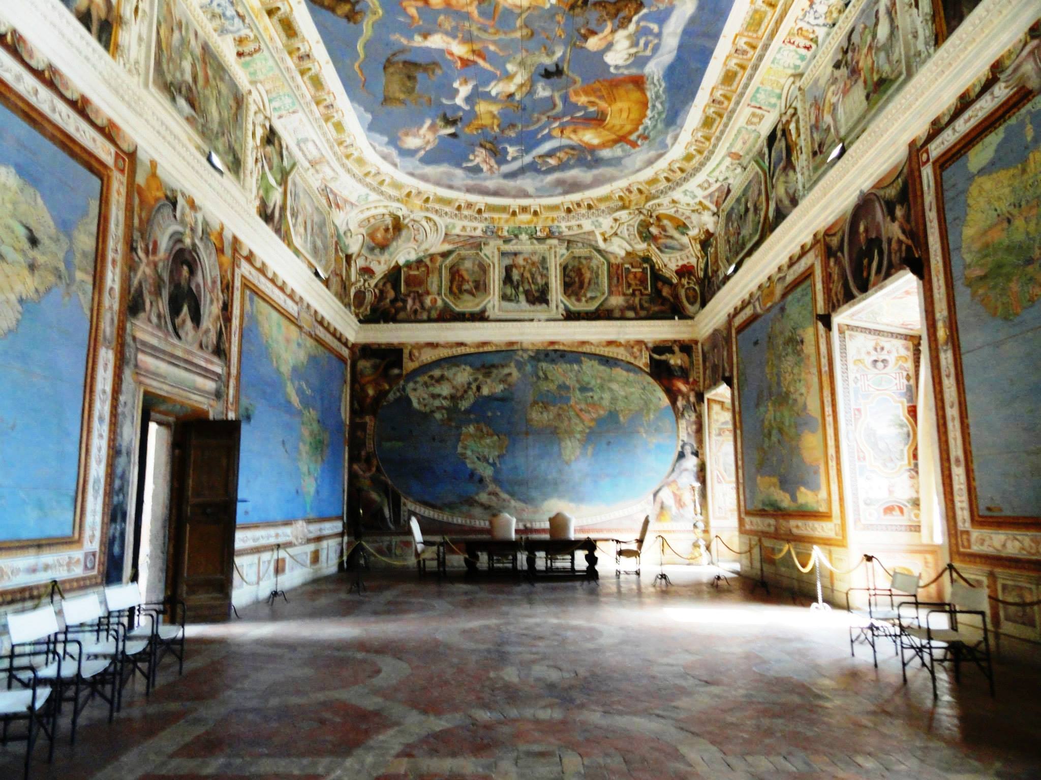 palazzo Farnese, Sala Mappa Mondo